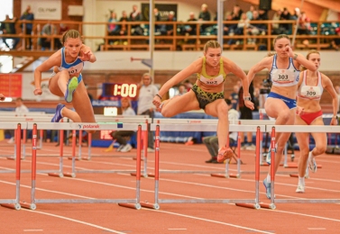Atletické medaile z vícebojařského šampionátu.