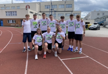 Naši studenti třetí na Juniorském maratonu