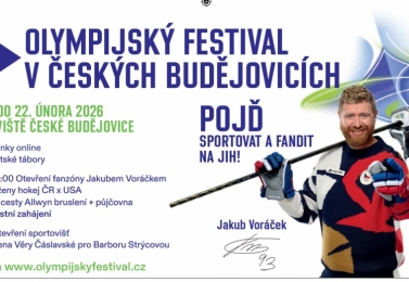 Olympijský festival 2026 v Budějovicích – zimní událost roku!