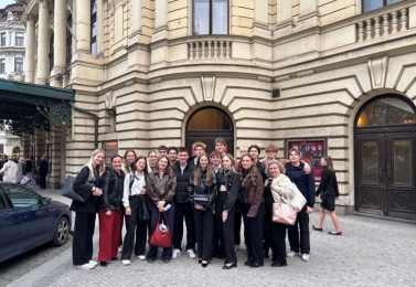 Velký Gatsby a třída 4.S v Divadle na Vinohradech